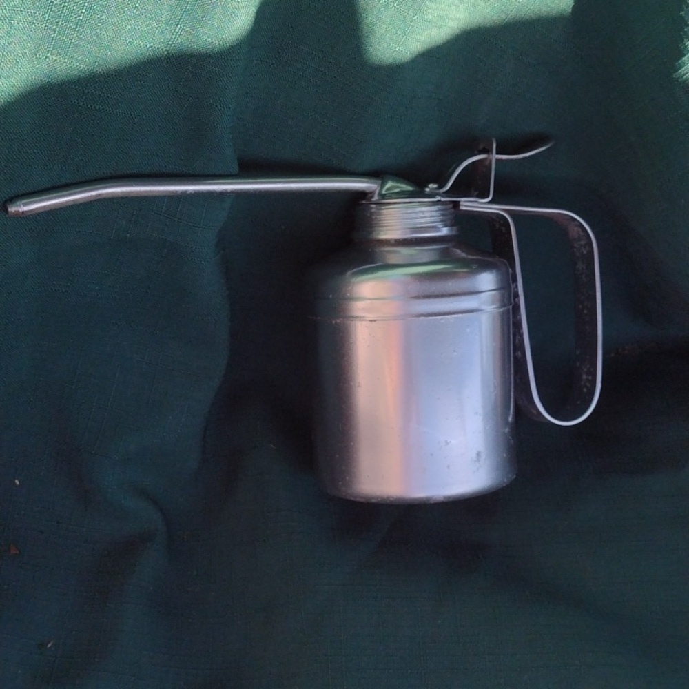 Restored Antique Oil Can